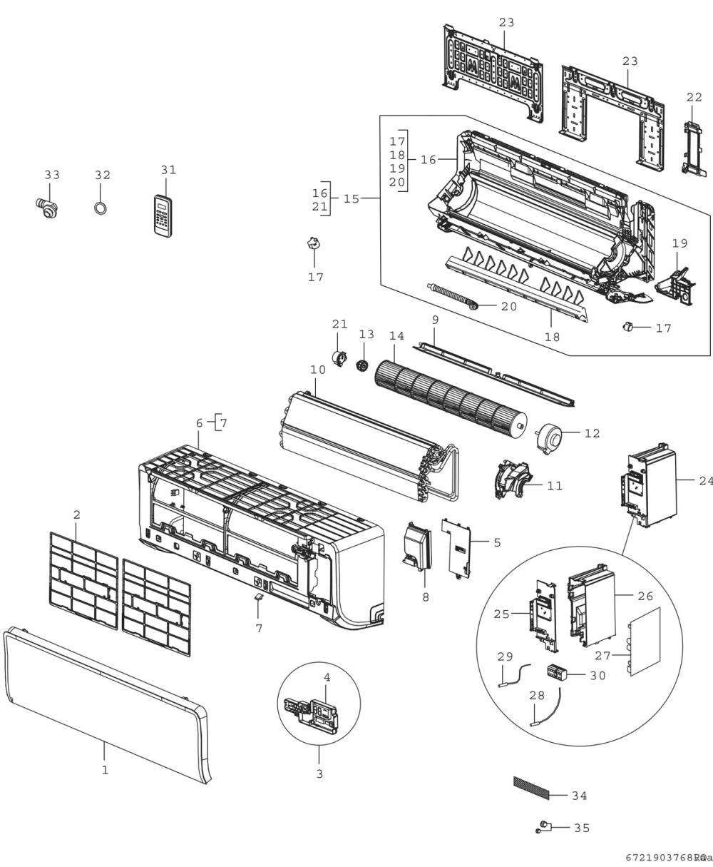 CL5000iU W 26 E IDU