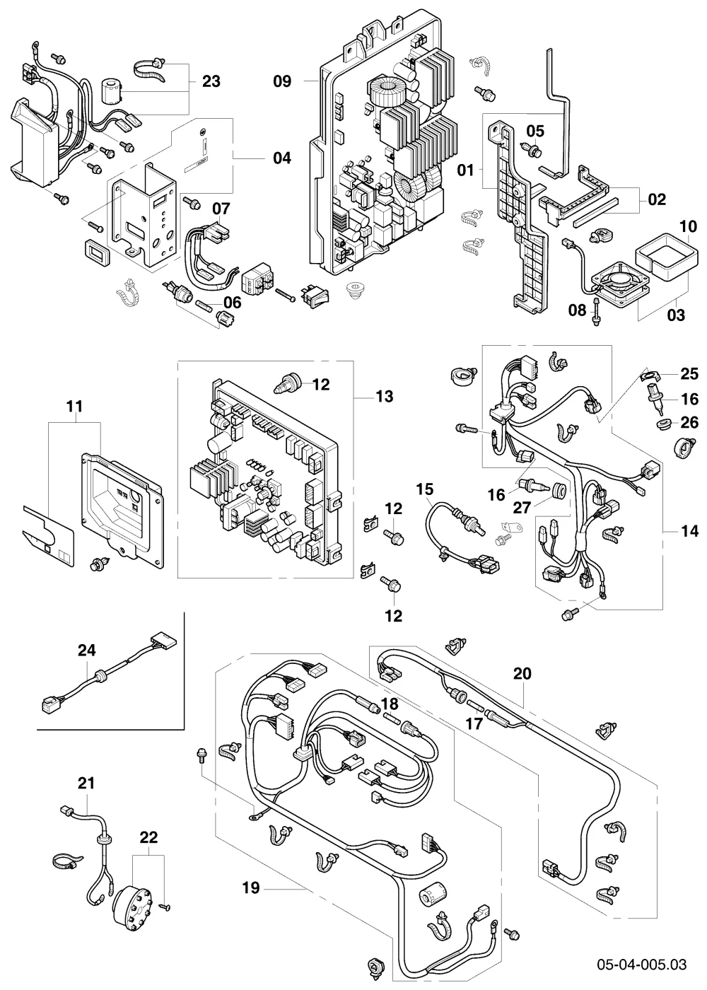 KWK-Modul Elektronik
