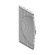 Vaillant Verkleidung, Gitter VWL 208/8.1 A S2 Q Vaillant-Nr. 8000052153 (Abbildung aus der Explosionszeichnung)