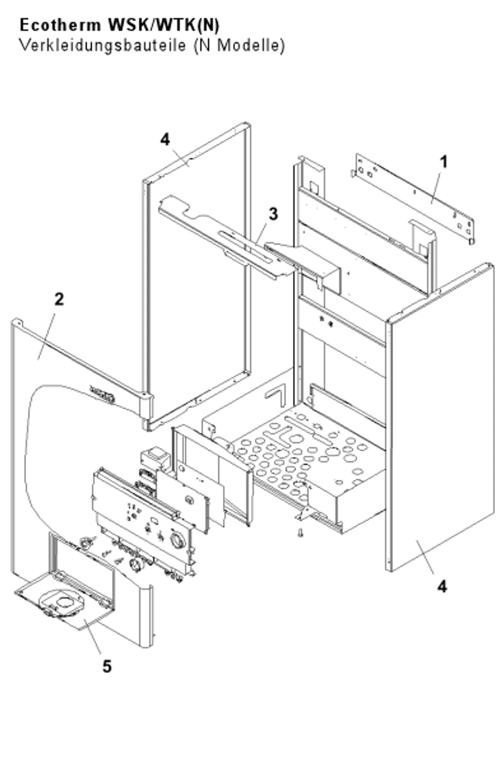 Verkleidungsbauteile (N Modelle)